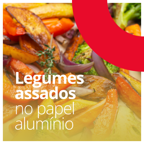 Papillote de legumes assados