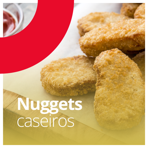 Nuggets caseiros na Air Fryer